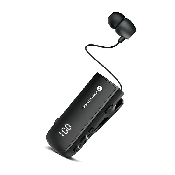 Forcell F-Audio Drive Bluetooth Ακουστικό Πέτου με Αντοχή στον Ιδρώτα Μαύρο